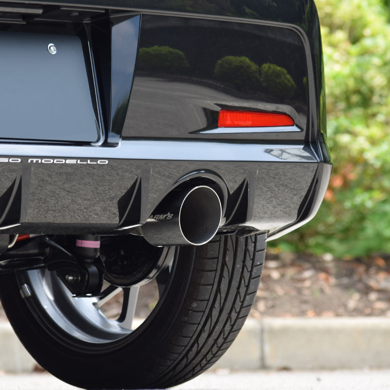 【競技専用品】コペン/LA400K LA400A ロッソモデロ ARMS GT-304L4RS 右片側出し リアピース ストレート【ガーニッシュセット】