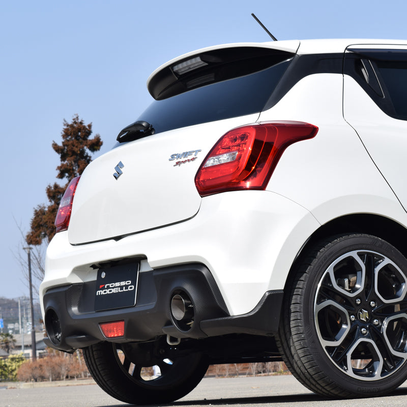 【競技専用品】スイフトスポーツ / ZC33S ロッソモデロ ARMS GT-304Z3R 右片側出し リアピース ストレート【ガーニッシュセット】