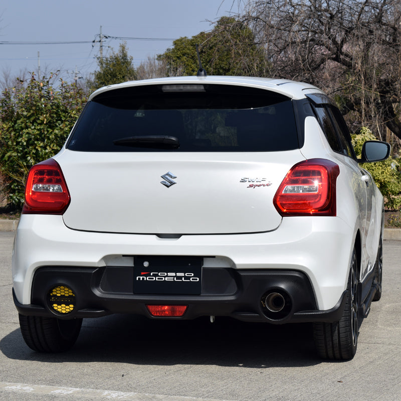 【競技専用品】スイフトスポーツ / ZC33S ロッソモデロ ARMS GT-304Z3R 右片側出し リアピース ストレート【ガーニッシュセット】