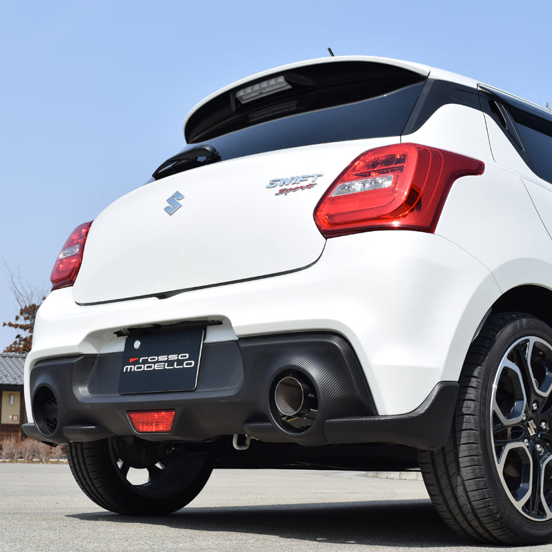 【競技専用品】スイフトスポーツ / ZC33S ロッソモデロ ARMS GT-304Z3R 右片側出し リアピース ストレート【ガーニッシュセット】