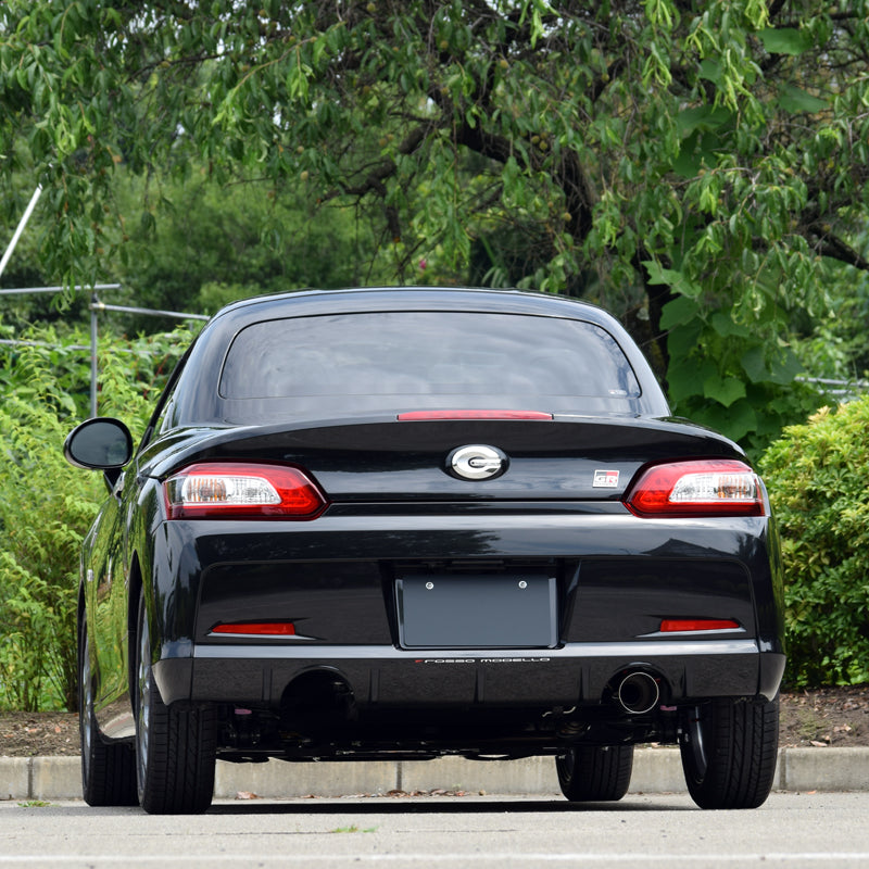 【競技専用品】コペン/LA400K LA400A ロッソモデロ ARMS GT-304L4RS 右片側出し リアピース ストレート【ガーニッシュセット】