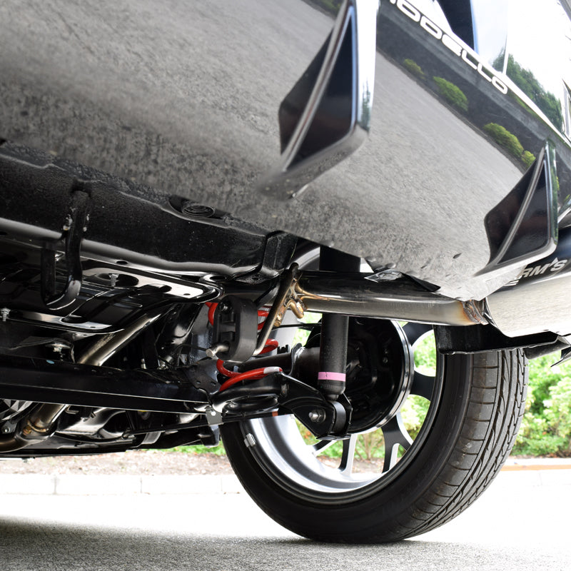 【競技専用品】コペン/LA400K LA400A ロッソモデロ ARMS GT-304L4RS 右片側出し リアピース ストレート【ガーニッシュセット】