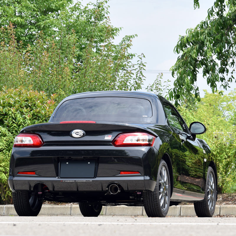 【競技専用品】コペン/LA400K LA400A ロッソモデロ ARMS GT-304L4RS 右片側出し リアピース ストレート【ガーニッシュセット】