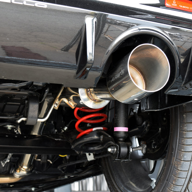 【競技専用品】コペン/LA400K LA400A ロッソモデロ ARMS GT-304L4RT 右片側出し リアピース タイコ付