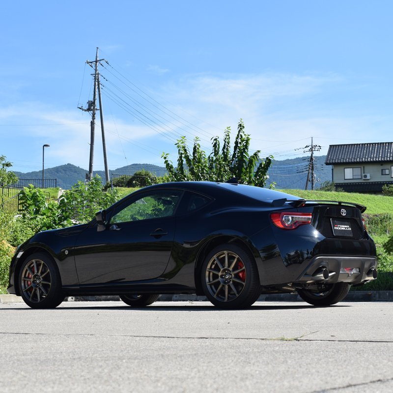 【競技専用品】86/ZN6 BRZ/ZC6 ロッソモデロ ARMS GT-304RRK 後期専用 左右出しリアマフラー