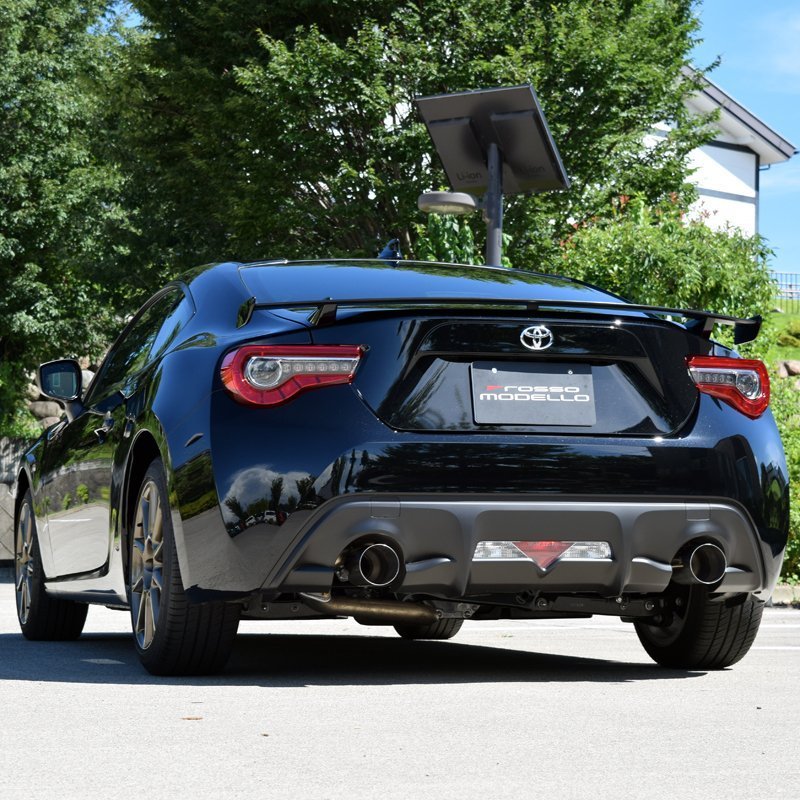 【競技専用品】86/ZN6 BRZ/ZC6 ロッソモデロ ARMS GT-304RRK 後期専用 左右出しリアマフラー