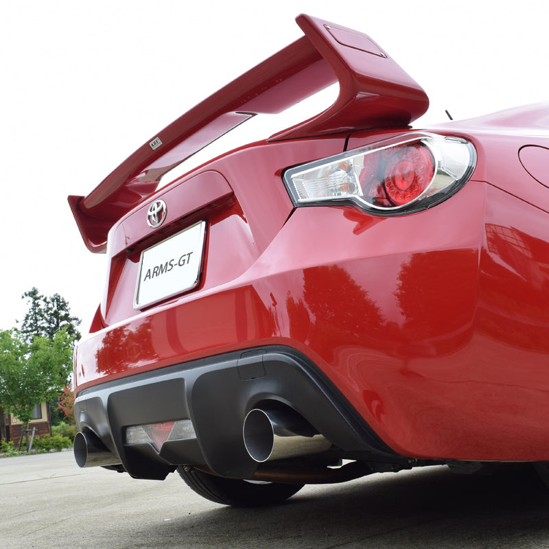 【競技専用品】86/ZN6 BRZ/ZC6 ロッソモデロ ARMS GT-304RRL 前期専用 左右出しリアマフラー