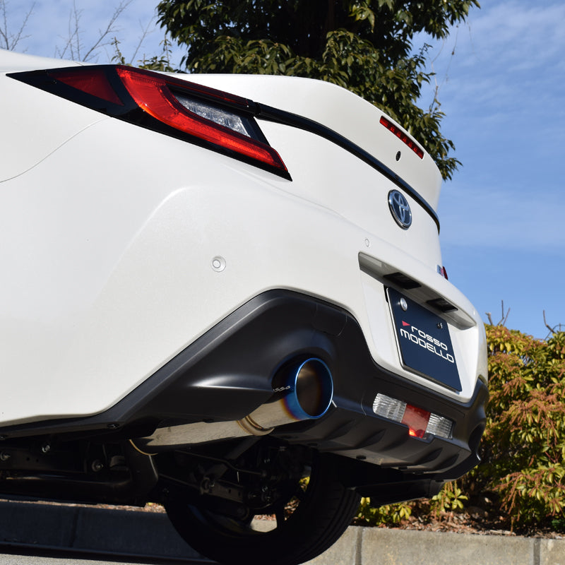 【競技専用品】GR86/ZN8 BRZ/ZD6 ロッソモデロ ARMS GT-Titan S チタンテール 中間ストレート