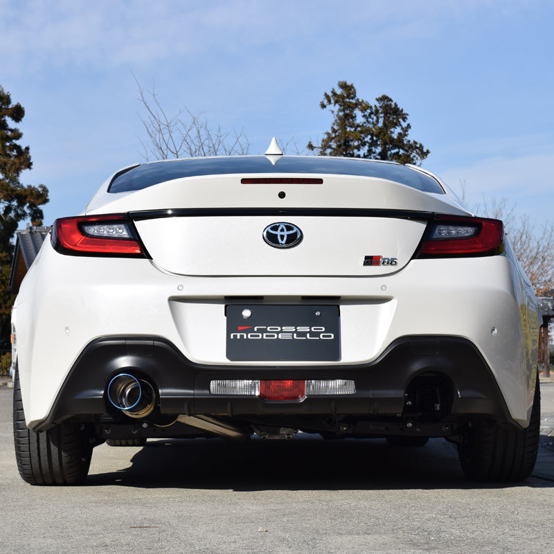 【競技専用品】GR86/ZN8 BRZ/ZD6 ロッソモデロ ARMS GT-Titan S チタンテール 中間ストレート