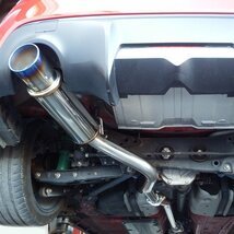 【競技専用品】86/ZN6 BRZ/ZC6 ロッソモデロ ARMS GT-Titan チタンテール 中間ストレート