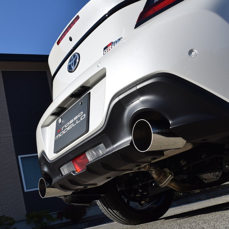 【競技専用品】GR86 /ZN8 BRZ / ZD8 ARMS GT-304RGR 左右出しリアピースマフラー