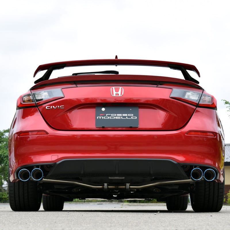【競技専用品】シビック / FL1 ロッソモデロ ARMS GT-FOUR リアストレートマフラー テール付  COLBASSO専用オプション