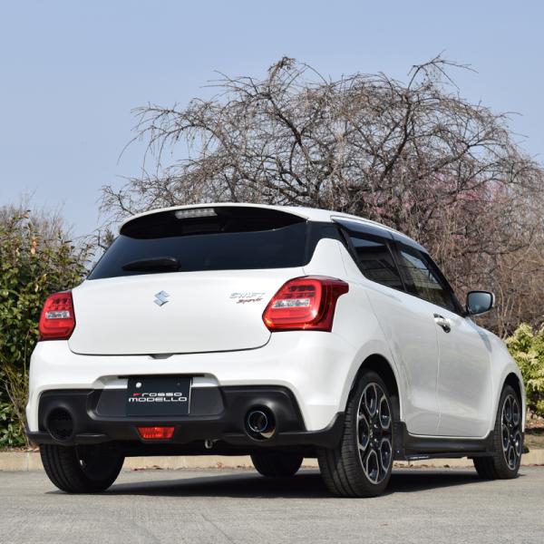 【競技専用品】スイフトスポーツ / ZC33S ロッソモデロ ARMS GT-304Z3R-Ti 右片側出し チタン リアピース ストレート