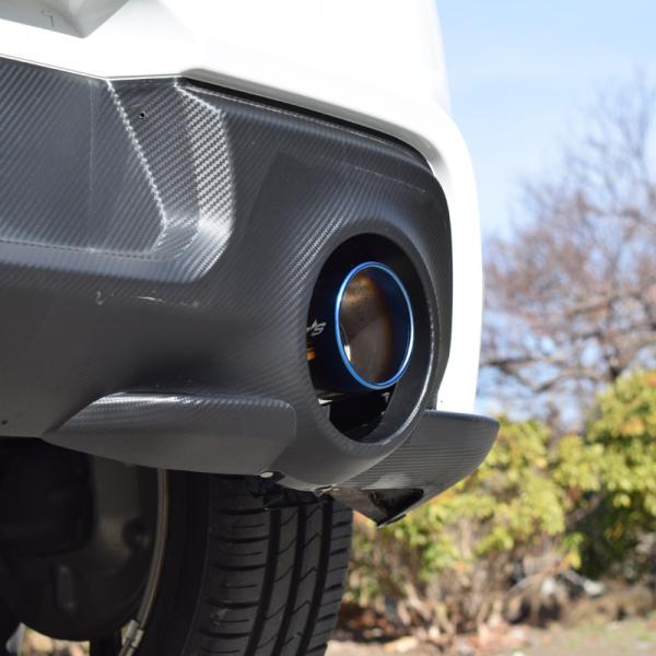 【競技専用品】スイフトスポーツ / ZC33S ロッソモデロ ARMS GT-304Z3R-Ti 右片側出し チタン リアピース ストレート