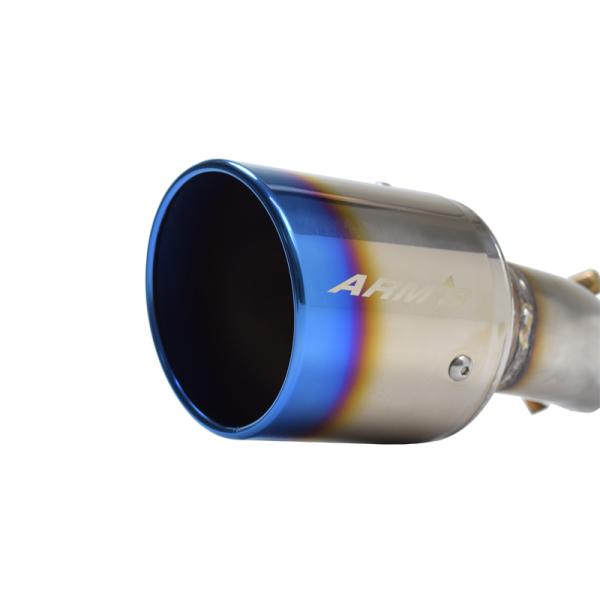 【競技専用品】スイフトスポーツ / ZC33S ロッソモデロ ARMS GT-304Z3R-Ti 右片側出し チタン リアピース ストレート