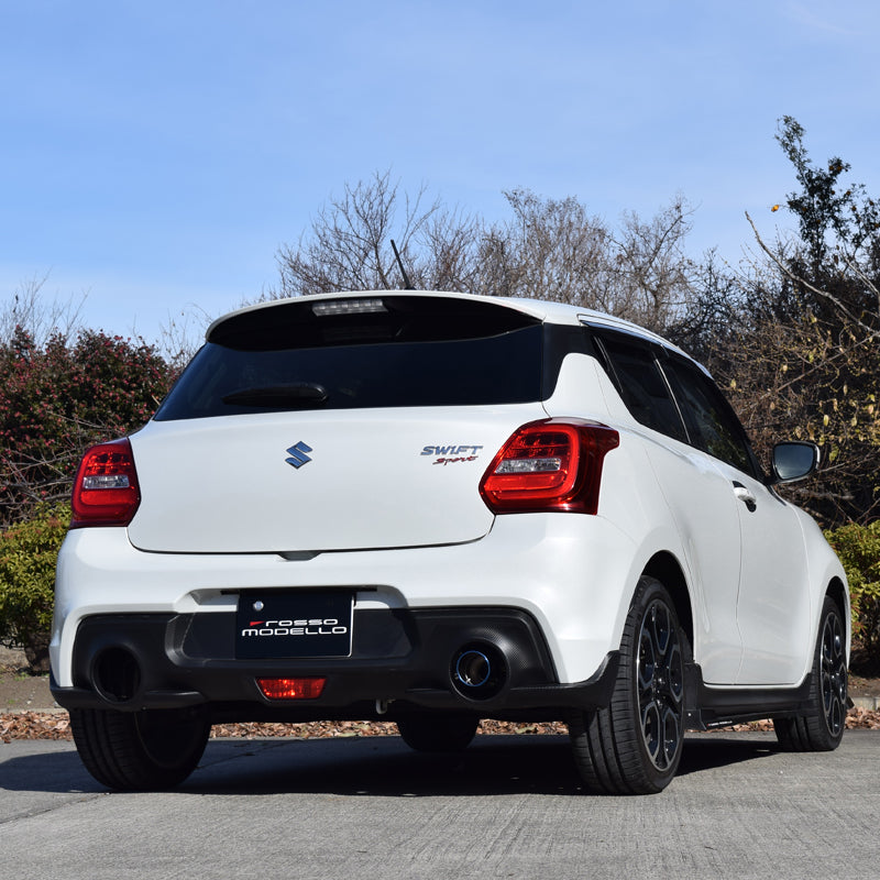 【競技専用品】スイフトスポーツ / ZC33S ロッソモデロ ARMS GT-304Z3R-Ti 右片側出し チタン リアピース ストレート【ガーニッシュセット】