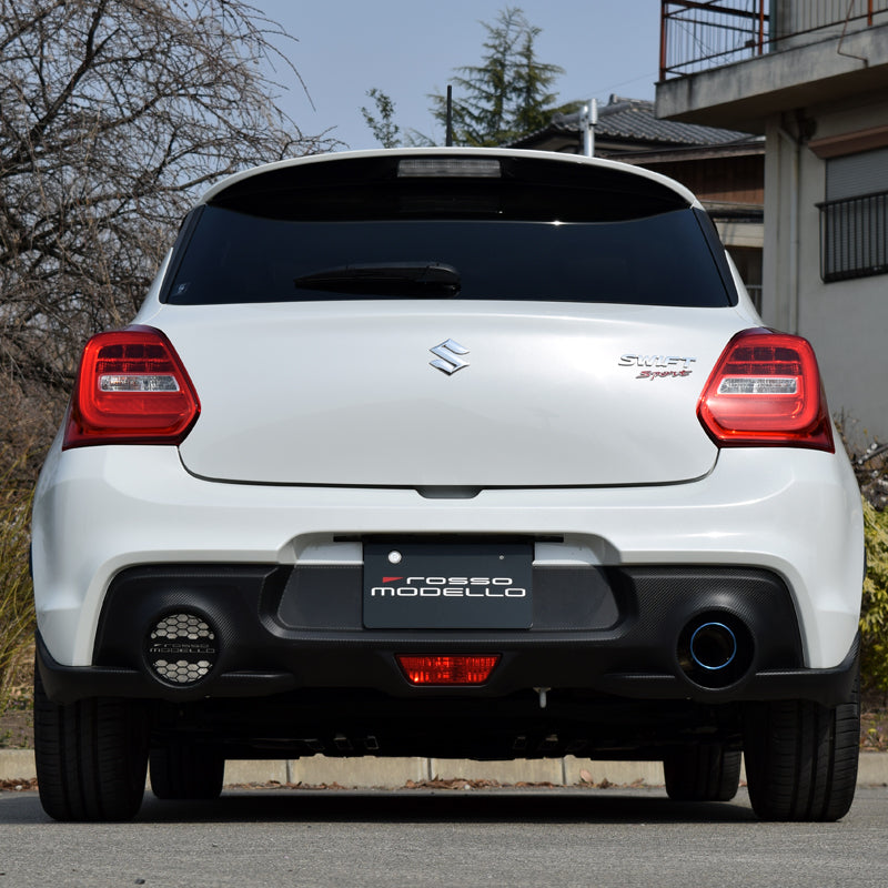 【競技専用品】スイフトスポーツ / ZC33S ロッソモデロ ARMS GT-304Z3R-Ti 右片側出し チタン リアピース ストレート【ガーニッシュセット】