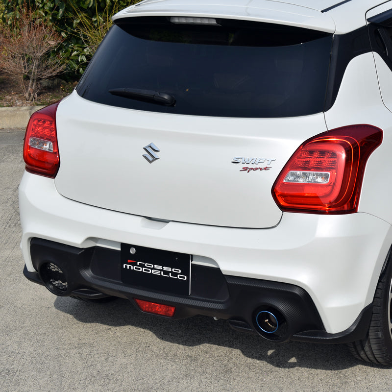 【競技専用品】スイフトスポーツ / ZC33S ロッソモデロ ARMS GT-304Z3R-Ti 右片側出し チタン リアピース ストレート【ガーニッシュセット】