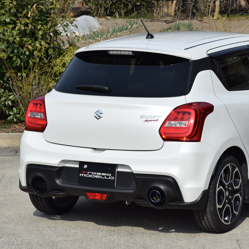 【競技専用品】スイフトスポーツ / ZC33S ロッソモデロ ARMS GT-304Z3R-Ti 右片側出し チタン リアピース ストレート【ガーニッシュセット】