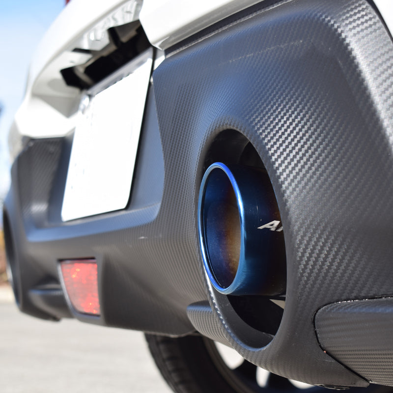 【競技専用品】スイフトスポーツ / ZC33S ロッソモデロ ARMS GT-304Z3R-Ti 右片側出し チタン リアピース ストレート【ガーニッシュセット】