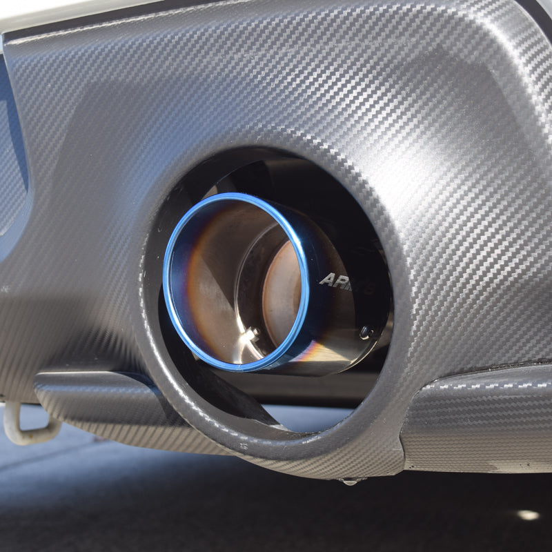 【競技専用品】スイフトスポーツ / ZC33S ロッソモデロ ARMS GT-304Z3R-Ti 右片側出し チタン リアピース ストレート【ガーニッシュセット】