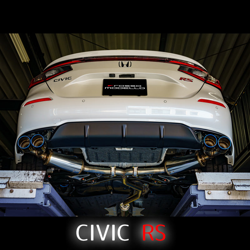 【車検対応】シビック / FL1 ロッソモデロ COLBASSO GT-FOUR チタンテール4本出し