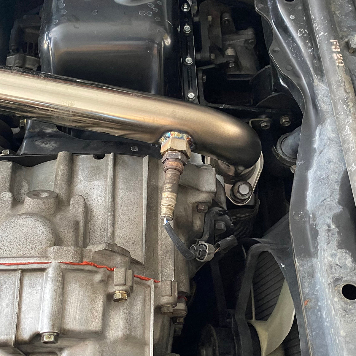 【競技専用品】コペン / L880K ロッソモデロ ARMS GT-CPS センターパイプ ストレート仕様 純正リアマフラー接続可