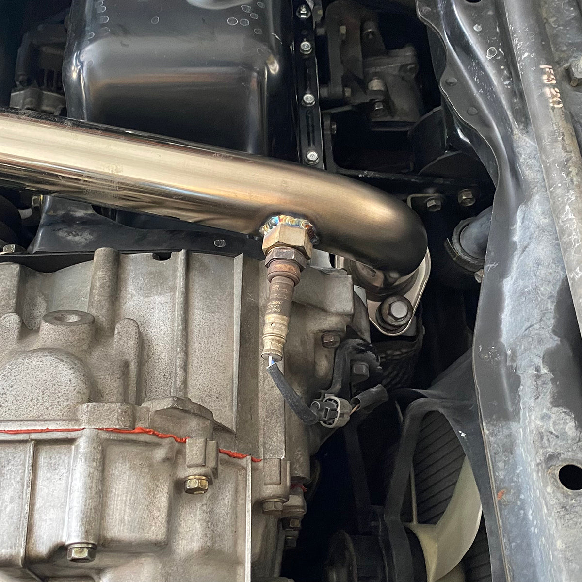 【競技専用品】コペン / L880K ロッソモデロ ARMS GT-CPT センターパイプ タイコ付き仕様 純正リアマフラー接続可