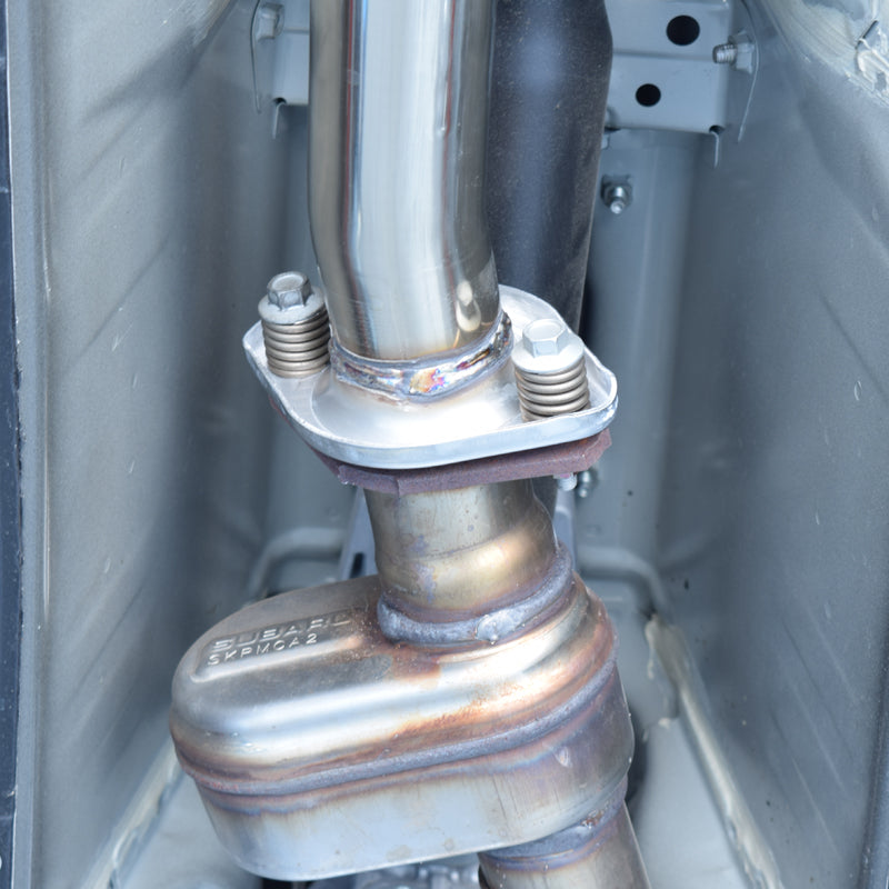 ロッソモデロ ARMS GTセンターパイプ 純正リアマフラー用 GR86 BRZ GR86 ZN8用純正リアマフラー対応センターパイプストレート