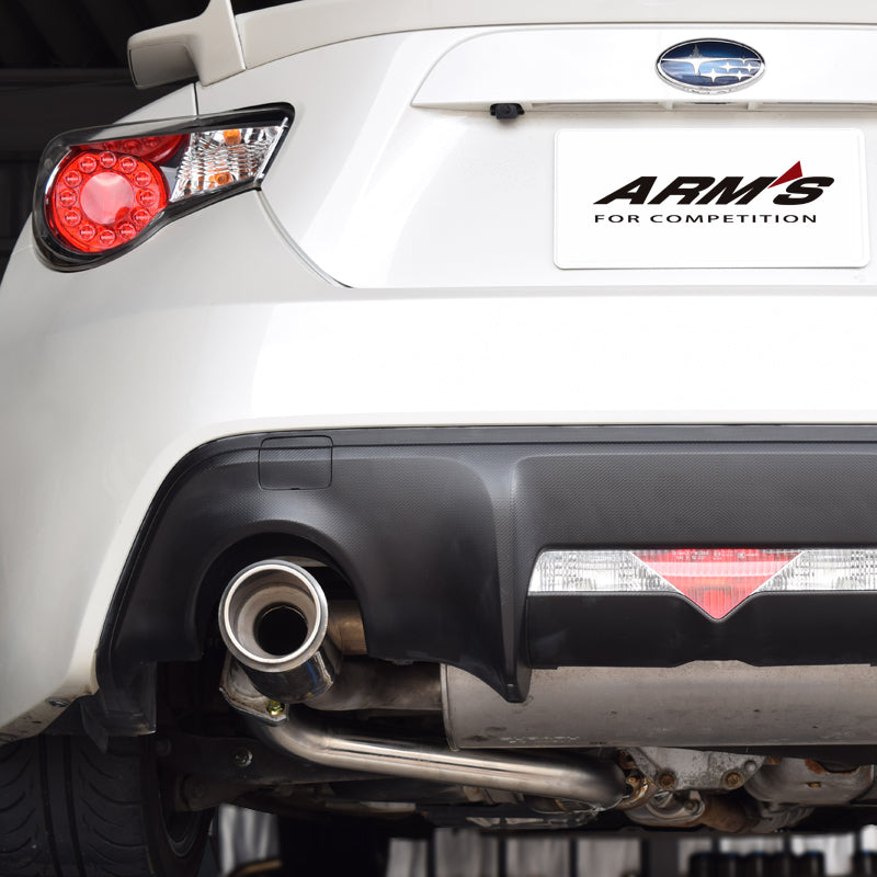【競技専用品】86/ZN6 BRZ/ZC6 前期専用 ロッソモデロ ARMS GT-CPS 純正リアマフラー対応 中間ストレート
