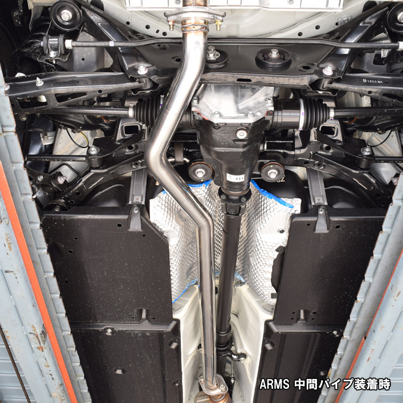 【競技専用品】GR86/ZN8 BRZ/ZD8 ロッソモデロ ARMS GT-CPS 純正リアマフラー対応 中間パイプ ストレート